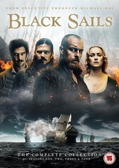 Black Sails The Complete Collection Season 1 2 3 4 Series 1-4 New Region 2 DVD