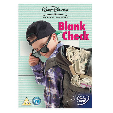Blank Cheque Check (Disney) New DVD Region 4