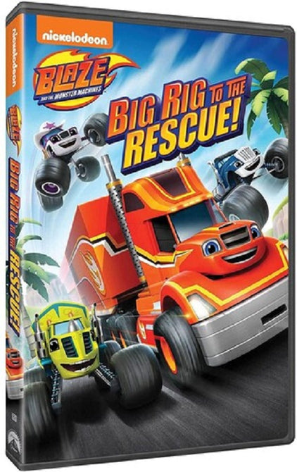 Blaze And The Monster Machines Big Rig To The Rescue & New DVD