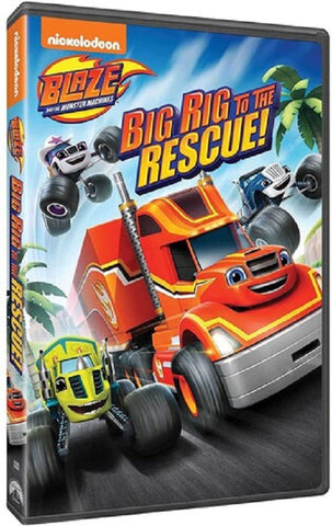Blaze And The Monster Machines Big Rig To The Rescue & New DVD