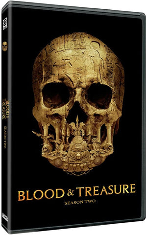 Blood & Treasure Season 2 Series Two Second (Matt Barr) And New DVD Box Set