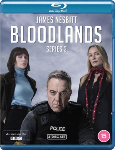 Bloodlands Season 2 Series Two Second (James Nesbitt) New Region B Blu-ray