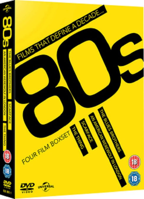 Blues Brothers/Scarface/The Thing/An American Werewolf In London Reg 2 DVD