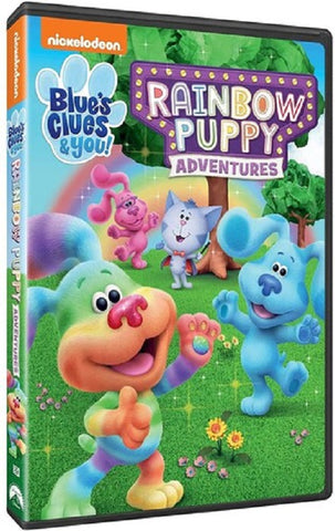 Blue's Clues And You Rainbow Puppy Adventures Blues & New DVD