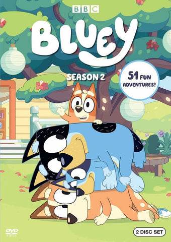 Bluey Season 2 Series Two Second New DVD