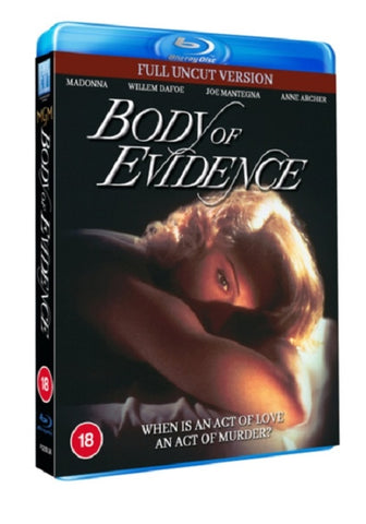 Body of Evidence (Madonna Willem Dafoe Joe Mantegna) New Region B Blu-ray
