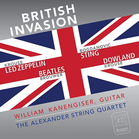 BOGDANOVIC BROUWER ALEXANDER STRING QUARTET British Invasion New CD