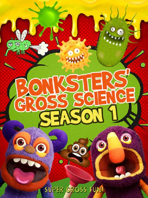 Bonksters Gross Science Season 1 Series One First (Claire Lively) New DVD
