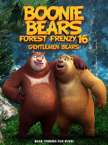 Boonie Bears Forest Frenzy 16 Gentlemen Bears Sixteen New DVD