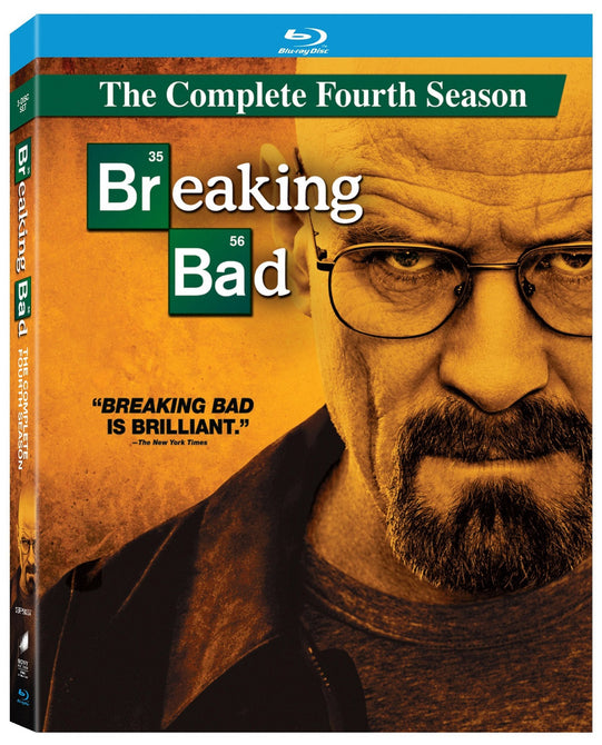 Breaking Bad The Complete Fourth Season  Blu-ray : Series 4 Four New Region B