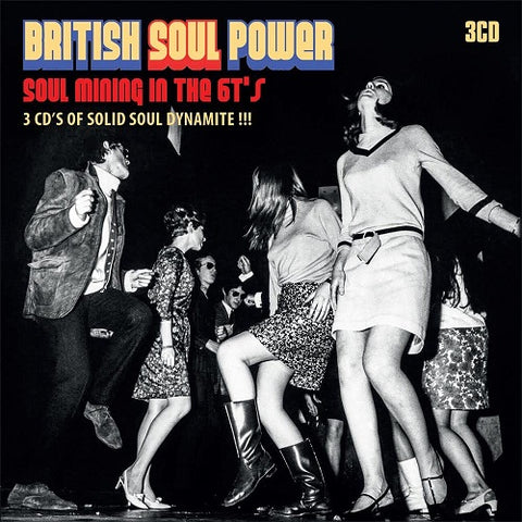 British Soul Power Soul Mining In The 6Ts 3CDs Of Solid Soul Dynamite CD