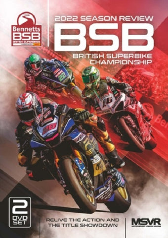 British Superbike Season Review 2022 (Bradley Ray, Glenn Irwin) Region 2 New DVD