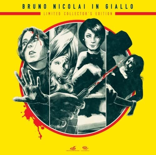 Bruno Nicolai In Giallo 4 Disc New CD