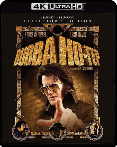Bubba Ho-Tep (Bruce Campbell) Collectors Edition Ho Tep New 4K Mastering Blu-ray