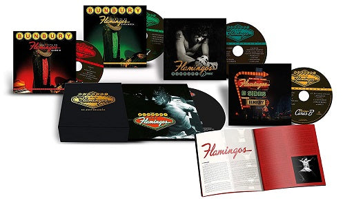 BUNBURY Flamingos XX Aniversario 5 Disc New CD + Book Box Set
