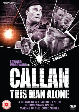 Callan This Man Alone (Edward Woodward) 3xDiscs New Region 2 DVD Box Set