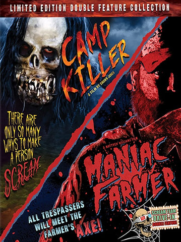 Camp Killer + Maniac Farmer Double Feature New Blu-ray