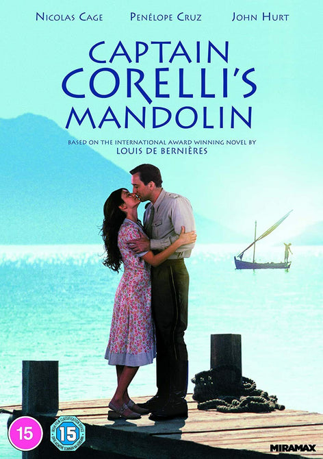 Captain Corelli's Mandolin (Nicolas Cage, Penelope Cruz) Corellis Region 4 DVD
