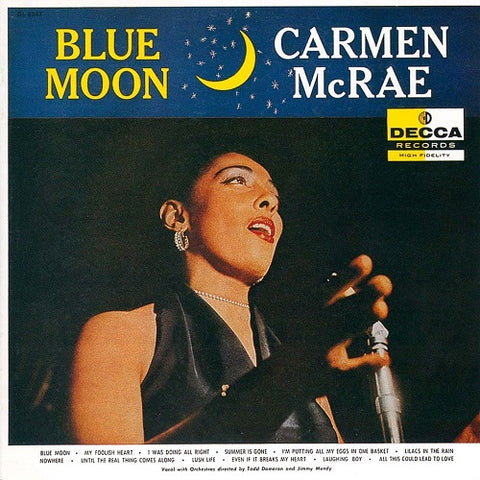 Carmen McRae Blue Moon SHM-CD New CD