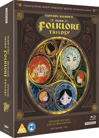 Cartoon Saloon Irish Folklore Trilogy Collectors Edition Region B Blu-ray