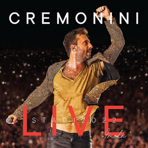 Cesare Cremonini Cremonini Live Stadi 2022 + Imola 2 Disc New CD