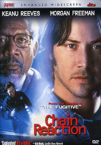 Chain Reaction (Keanu Reeves Morgan Freeman Rachel Weisz) New Region 1 DVD