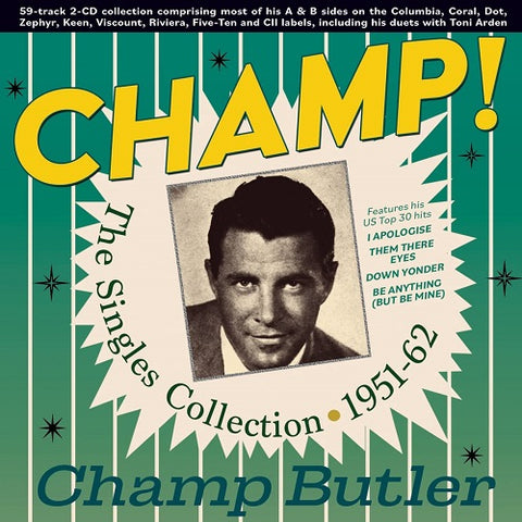 Champ Butler Champ 2 Disc New CD