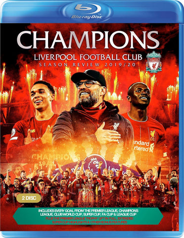 Champions Liverpool Football Club Season Review 2019 2020 2xDiscs Reg B Blu-ray