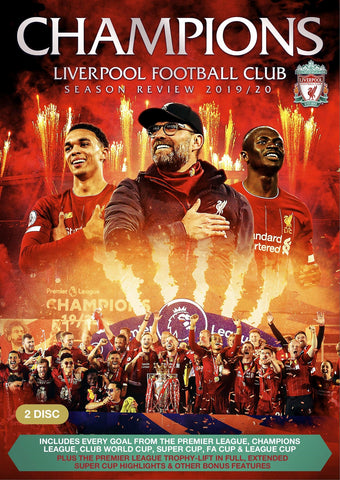 Champions Liverpool Football Club Season Review 2019 2020  DVD Region 4