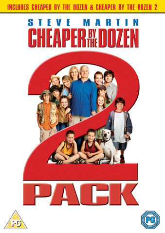 Cheaper By the Dozen 1 + Cheaper By the Dozen 2 Two New Region 4 DVD