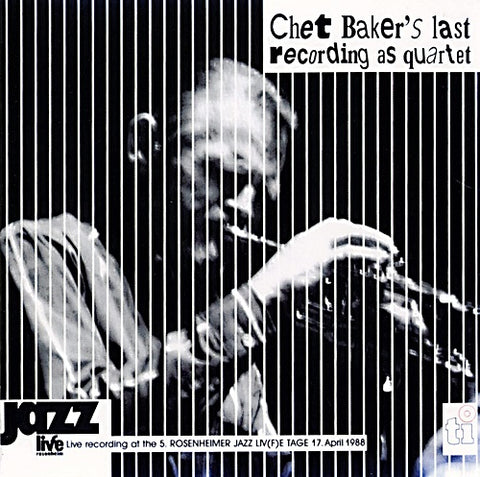 Chet Baker Live In Rosenheim New CD