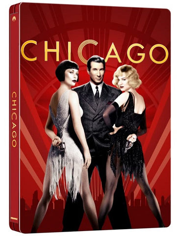 Chicago (Richard Gere Catherine Zeta-Jones) New Blu-ray + Digital + Steelbook