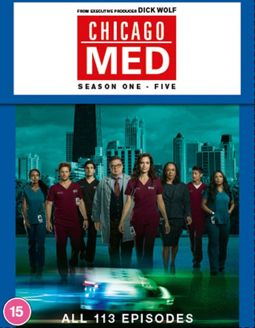 Chicago Med Season 1 2 3 4 5 The Complete Series 1-5 28xDiscs New Region 2 DVD