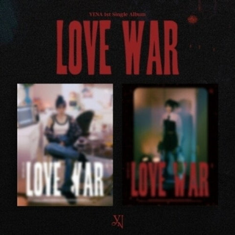 Choi Ye Na Love War Random Cover CD + Sticker + Photo Book + Photos Photo Cards