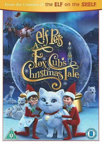 Elf Pets A Fox Cub's Christmas Tale Cubs New DVD Region 4 An Elf On The Shelf
