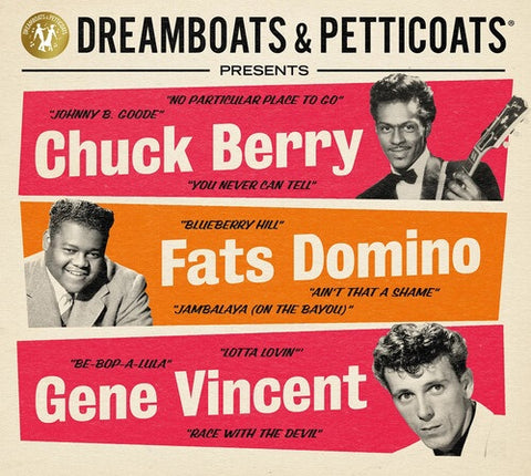Chuck Berry Fats Domino & Gene Vincent Dreamboats & Petticoats Presents New CD
