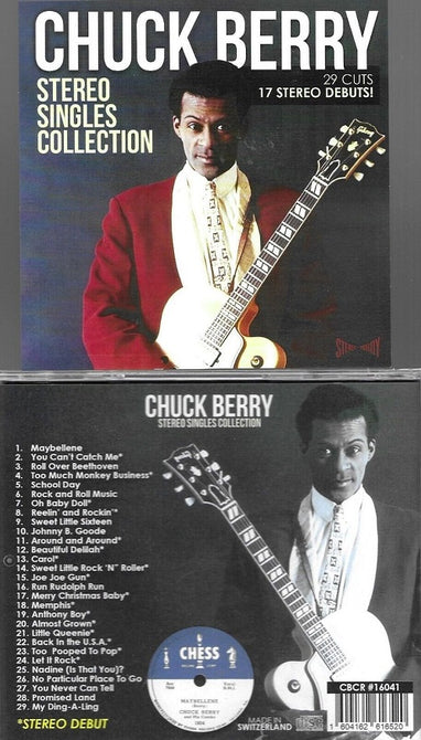 Chuck Berry Stereo Singles Collection New CD