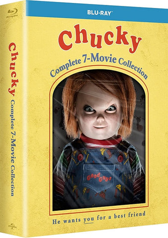 Chucky The Complete 7 Movie Collection Child's Play Region B Blu-ray