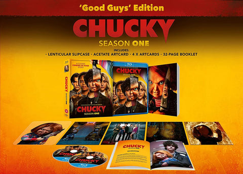Chucky Season One Series 1 Good Guys Edition Region B Blu-ray Booklet Art Cards