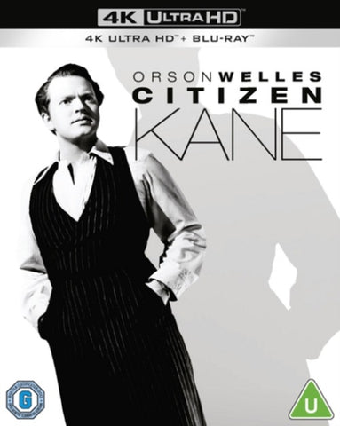 Citizen Kane (Orson Welles Joseph Cotten) New 4K Ultra HD Region B Blu-ray