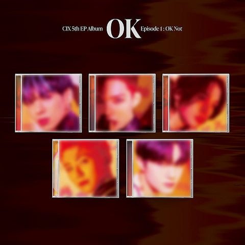 CIX Ok Episode 1 Ok Not Jewel Version New CD + Poster Booklet Photos Photo Cards