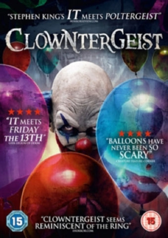 Clowntergeist (Brittany Belland, Monica Baker, Aaron Mirtes) New Region 2 DVD