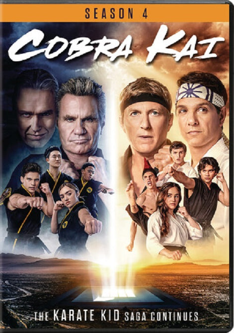 Cobra Kai Season 4 Series Four Fourth (Ralph Macchio William Zabka) New DVD