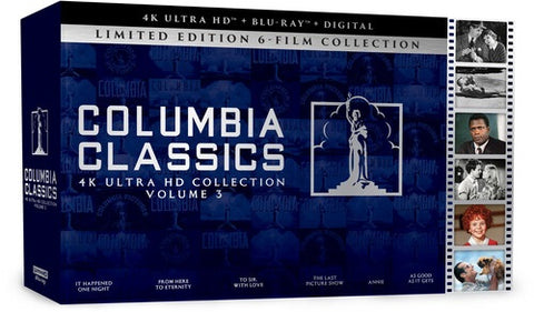 Columbia Classics Collection Volume 3 Limited Edition New 4K Mastering Blu-ray