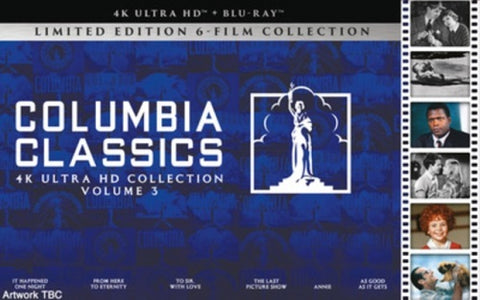 Columbia Classics Volume 3 Limited Edition 4K Ultra HD Region B Blu-ray Box Set