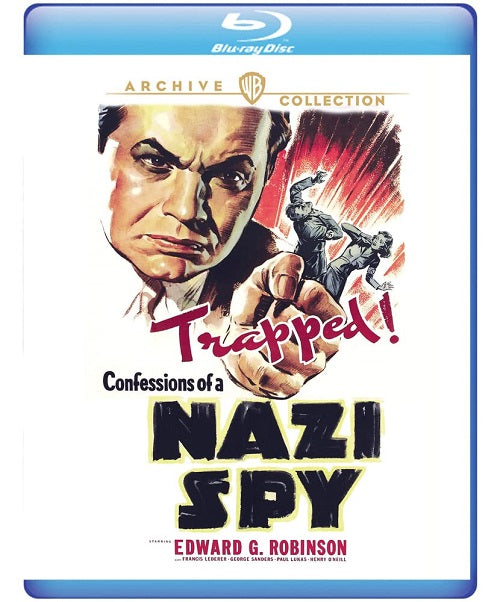 Confessions Of A Nazi Spy (Edward G. Robinson Francis Lederer) New Blu-ray