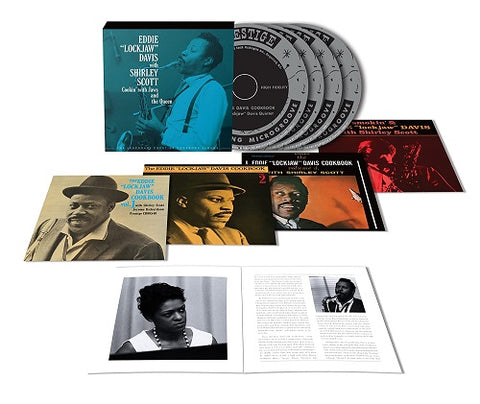 Cookin With Jaws Ans The Queen The Legendary Prestige Cookbook Album CD Box Set