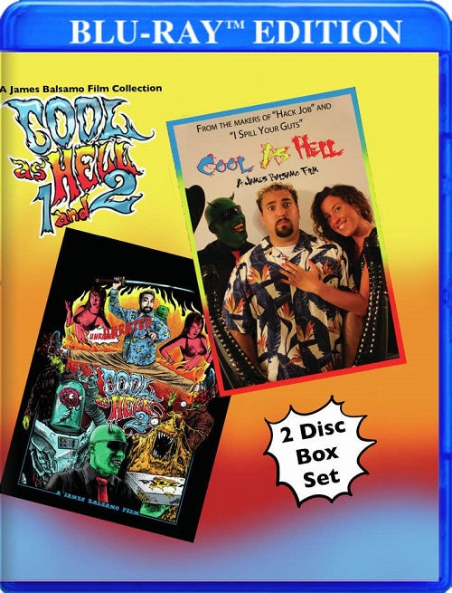 Cool As Hell 1 2 (James Balsamo Tom Savini David Naughton) One Two New Blu-ray