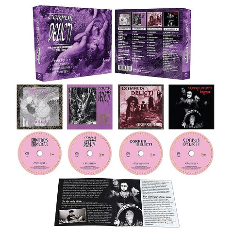 Corpus Delicti Complete Recordings 1992-1996 1992 1996 4 Disc New CD + Booklet