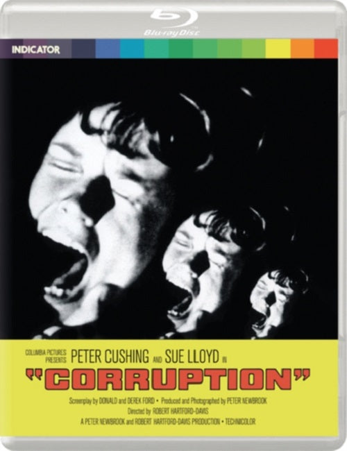Corruption (Peter Cushing Sue Lloyd Noel Trevarthen) New Region B Blu-ray